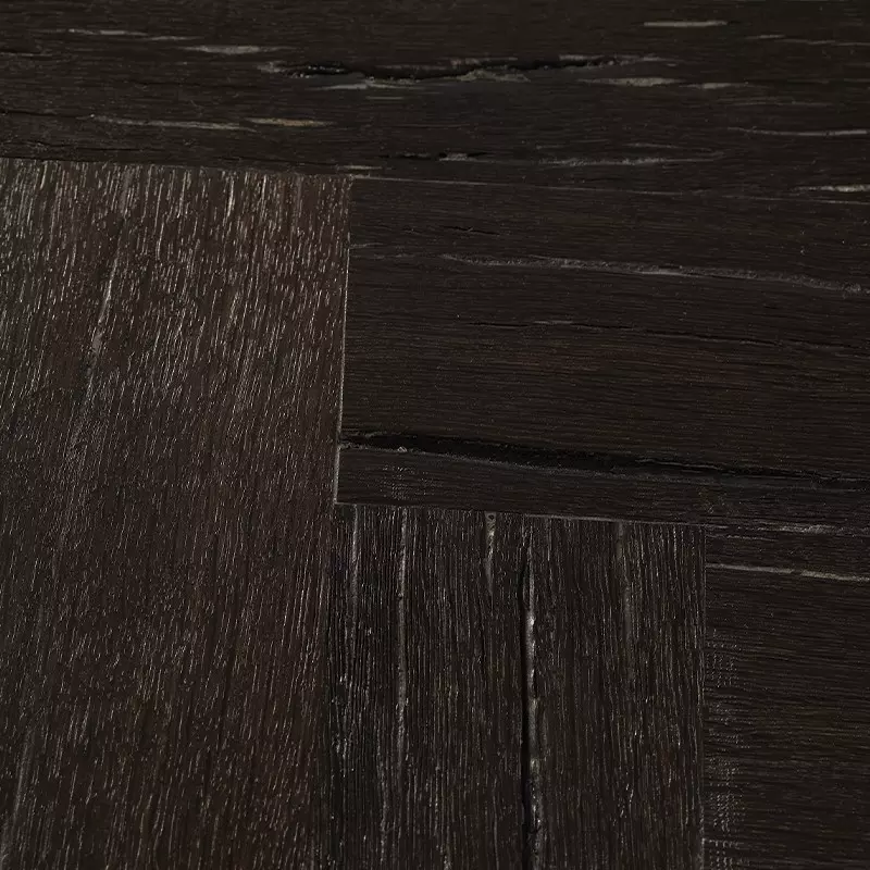 Baton Rompu Semi-Massif Bog Oak - choix recuperation - 15x90x600 - vue de profil 02 - carresol