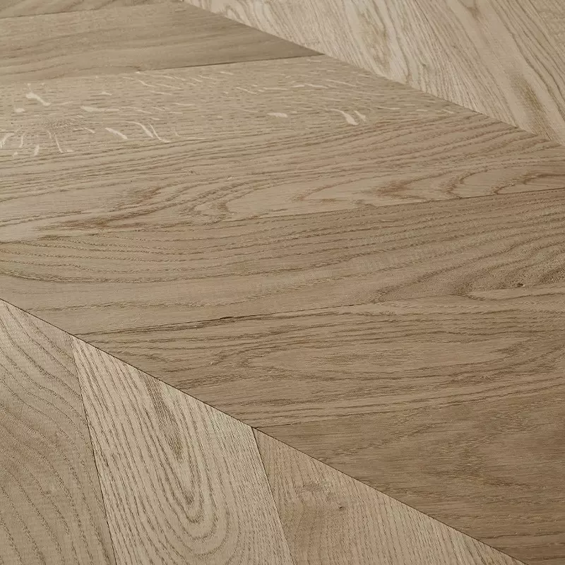 Point de Hongrie Chene Massif Brut - 15x90x510 - choix rustique - vue de profil - carresol