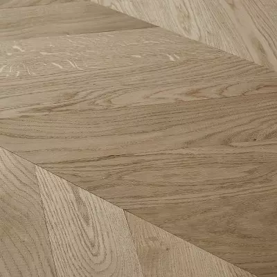 Point de Hongrie Chene Massif Brut - 15x90x510 - choix rustique - vue de profil - carresol