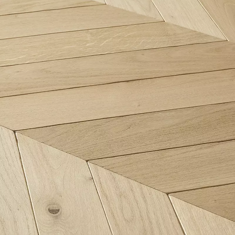Point de Hongrie Chene Contrecolle Chablis - 14x92x600 - choix confort - vue de profil - carresol