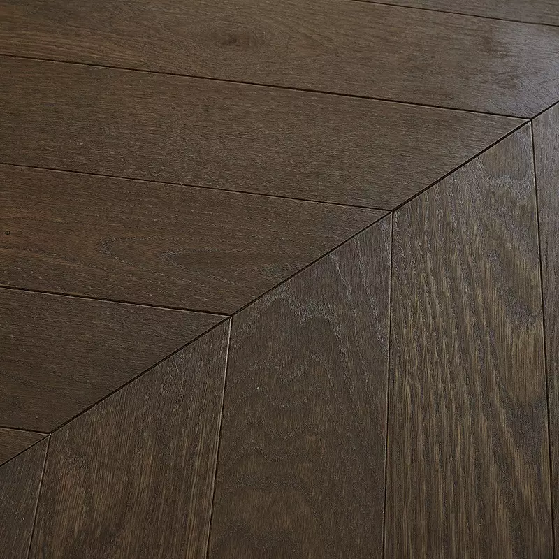 Point de Hongrie Chene Contrecolle Malbec - 14x92x600 - choix confort - Vue de profil - carresol