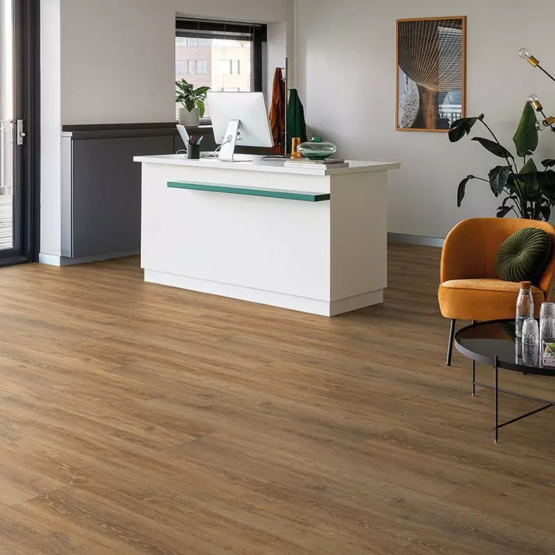 Lame Vinyle Authentic Oak XL Calabria - 2.5x230x1500 - realisation 01 - carresol