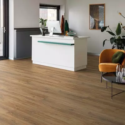 Lame Vinyle Authentic Oak XL Calabria - 2.5x230x1500 - realisation 01 - carresol